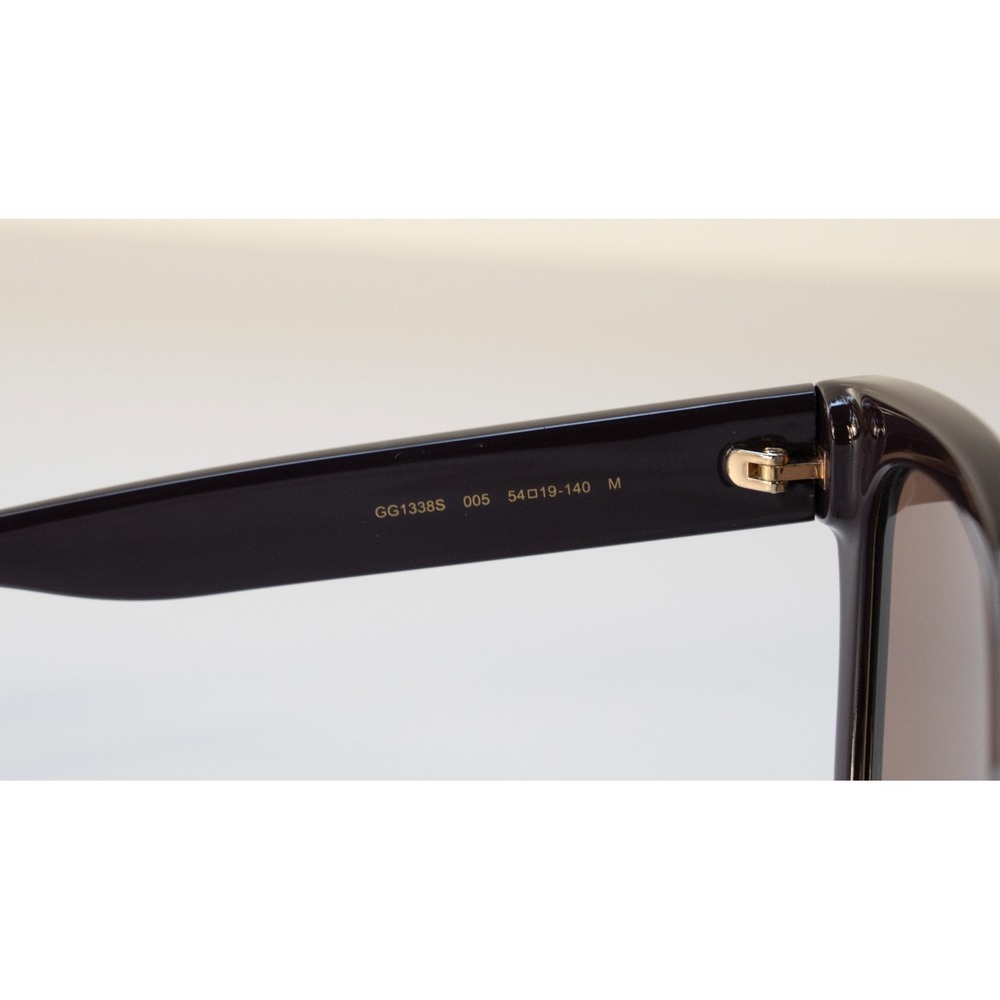 Gucci GG1338S Sunglasses Burgundy Brown Model Women - Picture 9 of 11